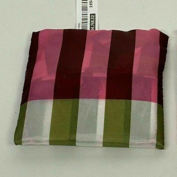 2 IKEA Skynke Reusable Shopping Bags Handles Pouch Plaid Polka Dot Sustainable - Picture 8 of 8